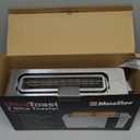 Mueller UltraToast Full Stainless Steel Toaster 2 Slice, Long Extra-Wide Slots with Removable Tray, Cancel/Defrost/Reheat Functions, 6 Browning Levels with LED Display, Housewarming Gifts New Home