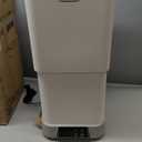 30L Towel Warmer,Large Luxury Towel Warmers, Hot Towel Warmer with Dryer, Adjustable Heating Time Setting, Fragrance Disc,12h Delay Time,Towel Warmers for Bathroom,Spa Home (White-Grey)