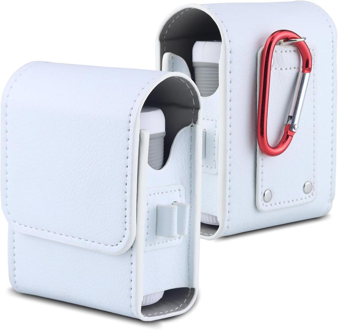 Alomejor Golf Rangefinder Case PU Leather Modern Design Double Magnet Closure with Carrying Versatility For Bag Or Belt