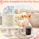 36 Sets Fall Baby Shower Favors for Guest Little Pumpkin Ballpoint Pens and Keychains Gifts Bulk with Thank You Cards Baby Shower Gender Reveal Party Souvenirs Return Gifts Prizes(Orange)