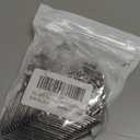 20PCS L Bracket Corner Brace Sets, Stainless Steel L Brackets for Wood Shelves, 90 Degree Right Angle Bracket with 80 Screws, Metal Corner Brackets for Furniture Cabinet Drawer Chair (1.57x1.57 in)