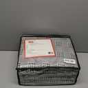 Bare Home Flannel Duvet Cover Set - Queen - 100% Cotton, Velvety Soft Heavyweight Premium Flannel, Double Brushed - Includes Sham Pillow Covers (Queen, Stirling Plaid - Grey/White)