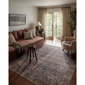 Area Rug 10x14 Washable Brown Vintage Traditional Mat Distressed Indoor Foldable Thin Retro Accent Floral Non Slip Carpet for Living Room Dining Room Office