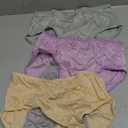 YOYI FASHION Women Menstrual Period Briefs Jacquard Easy Clean Panties US Size Medium