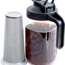 Cold Brew Mason Jar Coffee Maker 32 OZ Wide Mouth Cold Brew Pitcher With Coffee Filter For Coffee, Iced Tea, Sun Tea, Lemonade
