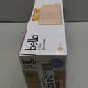 bella 2 Slice Slim Toaster, Fits-anywhere Kitchenware, 6 Setting Shade Control with Reheat & Cancel Buttons, Fits sourdough, 10 Long Slot, Anti Jam & Auto Shutoff, 900 Watt, Blossom