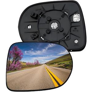 Passenger Side Mirror Replacement for Lexus RX350 2010-2015, RX450h 2010-2015 - Right Side Mirror Glass, Rear View Mirrors Glass with Power Heated