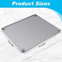 Silicone Dog Pee Pad Holder 24 x 24, No-Spill Raised Edge Potty Tray for Puppies, Puppy Pee pad Holder, Leak-Proof Non-Slip Training Pad Holder with High Sides, Easy-Clean Waterproof Mat with 2 Hooks