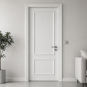 Peel and Stick Door Moulding Kit, Self-Adhesive Pre-Assembled Door Panel Trim for Wall Mirror Window Frame Decor (Top 22"x48" Bottom 22"x15")