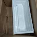 Root & Vessel Countryside Rail Planter, White, 24"