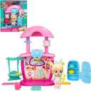 Cry Babies Playtime Chloe's Kitchen Playset with Collectible Doll and 4+ Accessories, Dollhouse Accessories, Holiday Toy, Great Gift for Kids Ages 4 5 6+ Years Old
