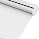 Blackout Roller Shades for Windows, Color-Matched Roller Blinds, UV Protection, Thermal Insulation Fabric Room Darkening Shades for Home, Office, White,