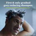 Just for Men Control GX Grey Reducing Shampoo, Gradual Hair Color with Keratin for Stronger Thicker and Healthier Looking Hair, 4 Fl Oz - Pack of 1 