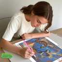 geesfayan 6 Pack Diamond Painting Kits for Adults Beginners 12x16 inches DIY Diamond Art with 6 Designs:Tree,Cat,Butterfly,Sunflower,Highland Cow,Flower Home Wall Decor