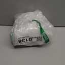 Bicuzat Elegant Clear Glass Creamer Coffee Milk Creamer Pitcher, Coffee Pot Serving Set with Handle and Wooden Lid-Smooth-20OZ-H