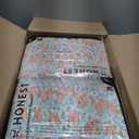 The Honest Company Clean Conscious Diapers for Delicate Skin Up to 100% Leakproof Hypoallergenic Fragrance-Free Baby Girl Prints Super Club Box Size 4 (2237 lbs) 104 Count (Wild Thang + All the Alpacas)