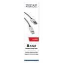 Zgear USB-C/A Braided Charge and Sync Data Cable (8 ft)