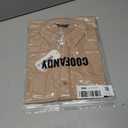 COOFANDY Men's Casual Button Down Shirts Short Sleeve Regular Fit Untucked Dress Shirts Knit Textured (M)