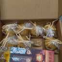 Lacaser Beeswax Candles Bulk Set of 12, Bee Candles with Little Bee Ornament Decors, Bee Themed Gift,Unscented&Smokeless &Dripless, Dia 1.77" x1.97" Each, Yellow