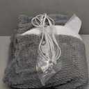 Heated Blanket 50"x60" Electric Throw Blanket with 5 Heat Settings, 10H Auto-Off, Soft Wave Fleece for Couch, Bed & Office, ETL Certified