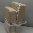 30 x 14 Inch Piano Bench Cushions for Indoor Furniture with Ties Non Slip Kitchen Dining Room Bench seat Cushion for Shoe Storage Ottoman Window Settee Pad, Khaki