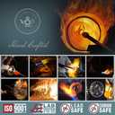 Teabloom Modern Classic Insulated Cups  6 oz / 200 ml  Set of 2 Double Walled Glass Cups for Tea or Coffee (2 Count (Pack of 1))