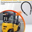 24" Forklift LPG Propane Tank Adapter Hose