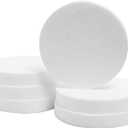 2 x 4 Inch 6 Pack Foam Circles for Crafts, Polystyrene Foam Discs for DIY Projects (441in), Modeling, Christmas Decoration