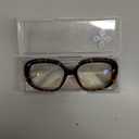 VISOONE Oversized Round Computer TR90 Blue Light Blocking Glasses for Women Men Lavinia