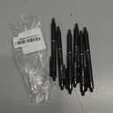 Pilot FriXion Clicker pen 1.0mm, Erasable Gel Pens, Bold Point, 6 pack (Black)