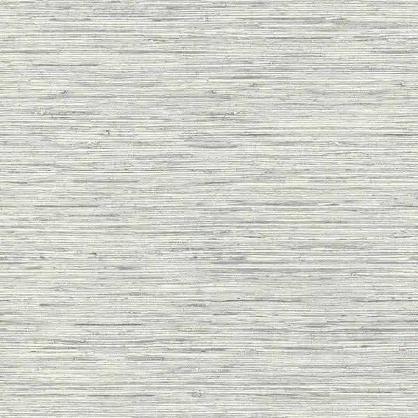 Grasscloth Light Grey Vinyl Peel and Stick Wallpaper Roll, 16 ft