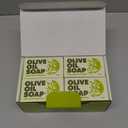 Olive Oil Soap Bars - Set of 8 - Organic Bar Soap - Moisturizing, Gentle on Skin, Rich in Antioxidants - Ideal for Sensitive Skin, Kids, Men, and Women - Perfect for Everyday Use (7.2 Ounce (Pack of 8))