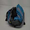 Happy Travel Beach Tent, UPF 50+ UV Protection Sun Shade Shelter for 3/4/5/6/7/8 Person, Portable Beach Canopy for Family & Baby, Lightweight & Easy Setup Beach Cabana with 3 Ventilation Mesh Windows (Sky Blue)