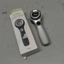 Handheld 10X Magnifier Loupe Optical Glass Magnifying Glass with Light Scale Magnifying Jewelry Loupe with Measure Scale
