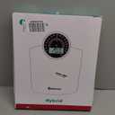 Adamson Hybrid 2-in-1 Analog & Digital Weighing Scale for Body Weight up to 400lbs - Thick Tempered Glass - Extra Large Display - Easy to Read Digital Bathroom Scale - New, Blue