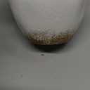 Quoowiit Ceramic Rustic Farmhouse Vase, White Distressed Flower Vase for Home Decor, Boho Decorative Vases for Centerpiece Table Decorations, Vases for Living Room Kitchen Entryway Mantle Shelf Decor