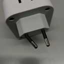 2 Pack European Plug Adapter USB C, TESSAN US to Europe Adapter 4 Outlets 3 USB Charger, Type C International Power Adaptor to Italy Spain France Portugal Iceland Germany, Europe Travel Essentials