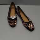 SM NewYork (Steve Maden) Leopard Print Ballerina Flats Brand-New Women's, Size 10