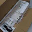 FITUEYES Rolling TV Stand, Mobile TV Cart on Wheels for 32-70 Inch Flat Screen TVs, Tall Floor TV Stand with Swivel Mount for Bedroom, Outdoor, Home Office, Small Dorm, White