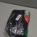 G4Free Maternity Dress Yoga Pants with Pockets Over The Belly Stretchy Work Slack Pregnancy Wide Leg Lounge Trousers (Large, Black)