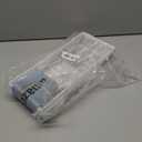 2 Pack Pot Lid Organizer Rack, 6-Tier Pot Lids Holder for Cabinet Door/Wall, No Drilling Adhesive Wall/Door Mounted Rustproof Pot and Pan Cover for Kitchen Storage, White