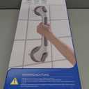 TAILI Grab Bars for Bathtubs and Showers 2 Pack Suction Grab Bar, Heavy Duty Shower Handle Removable Bath Handrails for Seniors and Elderly, Bathroom Safety Grip No Drilling Waterproof,Grey (16.8", Gray)