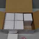 Maxcheck Set of 6 Candlestick Holders Taper Glass Candle Holder Decorative Candle Stand for Wedding Party Table Centerpiece Anniversary Festival Home Decor(Pink)