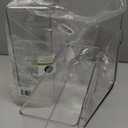 mDesign Plastic Stackable Playroom/Gaming Storage Organizer Bin Box with Hinged Lid for Drawer or Cabinet - Organize Electronics, Crayons, Games, Blocks, Toys, Lumiere Collection - 2 Pack - Clear (5.5 x 13.3 x 7 (Pack of 2))