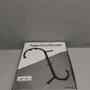 Shrdaepe Massage Trigger Point Cane, Muscle Release Tool Self Massage Hook Cane, Handheld Back, Neck, Shoulder, Leg and Feet Massager Rod, Body Deep Tissue Gifts for Men & Women, Black