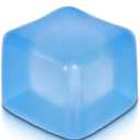 Adult-Size 2.76inch/7cm Stress Cube – Larger Than Mini Squishy Cubes, Slow-Rise Sensory Fidget for Stress Relief, Focus & Light Hand Exercise – Safe for Ages 3+ (Blue)