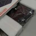 QFX RETRO-39 Portable Shoebox Cassette Tape Recorder  USB to Cassette Recording, Built-in Microphone, 3.5" Bluetooth Speaker, FM Radio, MP3 Playback, Line-in/Out, AC/Battery Powered