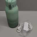 Momcozy Portable Milk Warmer for Travel  Dual Heating Modes for Breast Milk & Water, Portable Bottle Warmer with Fast Heating & Long Battery Life, 17 Ounces Large Capacity to Meet Your All-Day Needs (Gradual Change of Green)