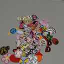 NICEVINYL Embroidered Iron-on Patches Applique: 72Pcs Random Assorted Decorative Patches Iron on/Sew on for Clothing Accessories