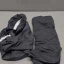 Genina Waterproof Seat Covers for Dining Room Chairs Covers Dining Chair Cover Kitchen Chair Covers (Dark Gray, 2 Pcs)